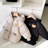 Teddy bear design coat