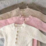 Velvet touch super soft romper & hat