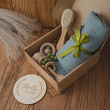 Green gift set - hello world