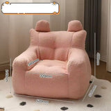 Children’s soft bouclé chair