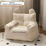 Children’s soft bouclé chair