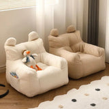 Children’s soft bouclé chair