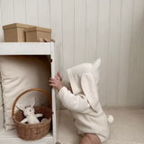 Easter bunny neutral knitted bodysuit