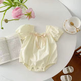 Girls spring puff sleeve top
