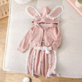 Two piece bunny lounge set