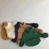 Knitted chunky turtle neck jumper
