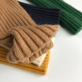 Knitted chunky turtle neck jumper