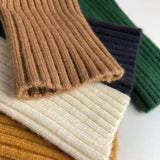 Knitted chunky turtle neck jumper