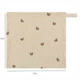 Neutral Muslin squares (5 pack)