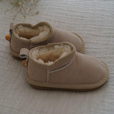 Ultra mini fur lined boots