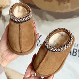 Brown tazz toddler shoes