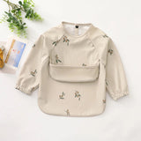 Long sleeve feeding apron