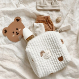All Over Teddy Print Nappy Bag