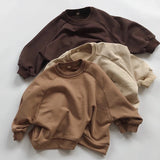 Neutral children’s pull over sweater