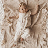 Muslin Waffle blanket swaddle