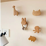 Wooden hooks nursery decor