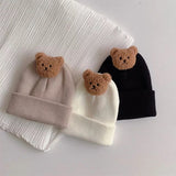 Teddy bear beanie hat